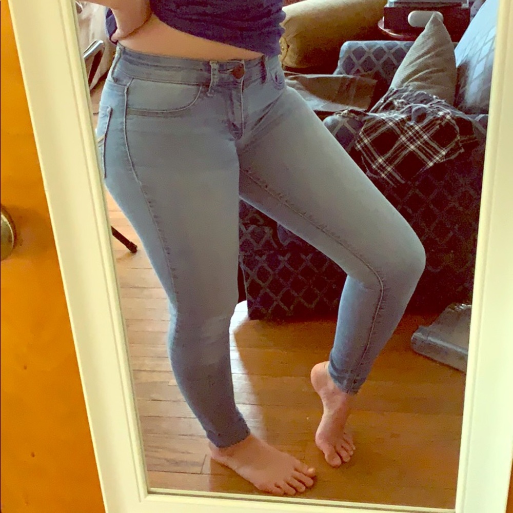 Flattering skinny jeans